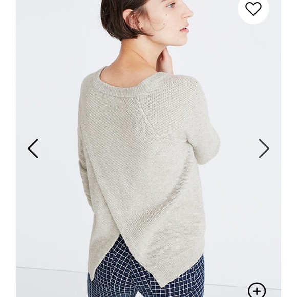 Madewell Sweaters - Madewell Cross Back Pullover Sweater